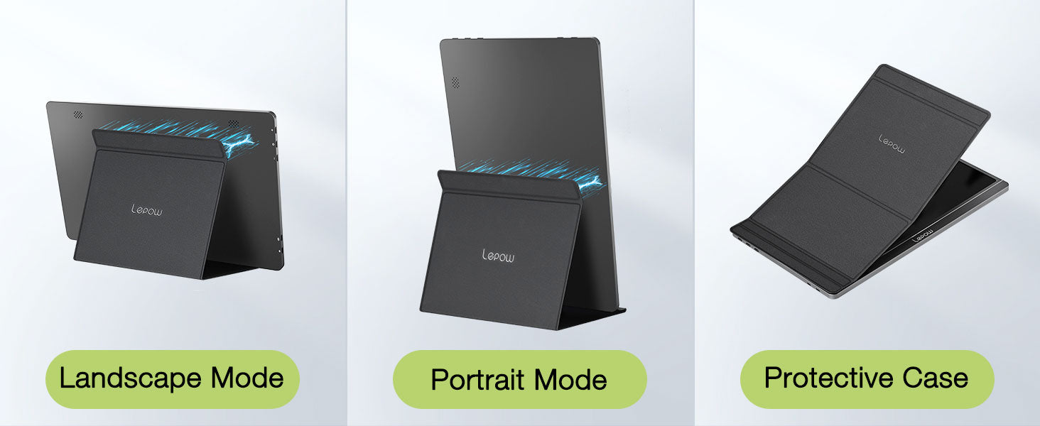 Portable monitor smart cover