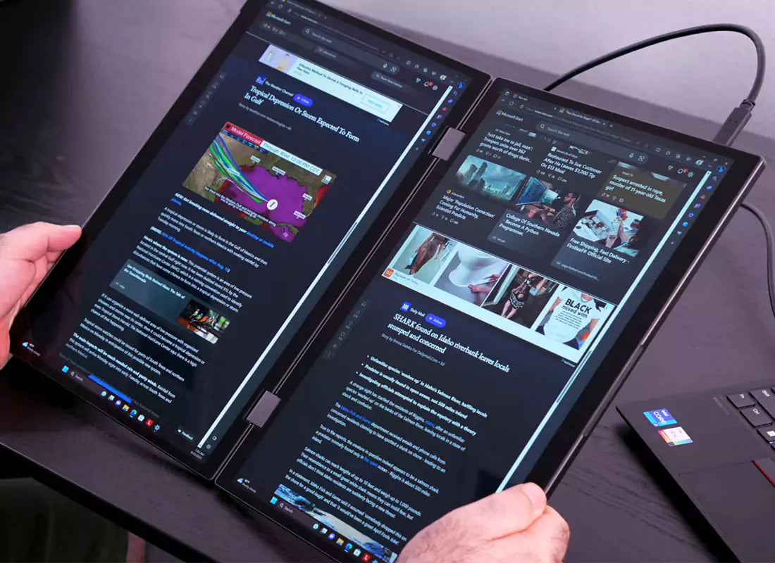 Universal Compatibility Portable Dual View Monitor - Second Screen