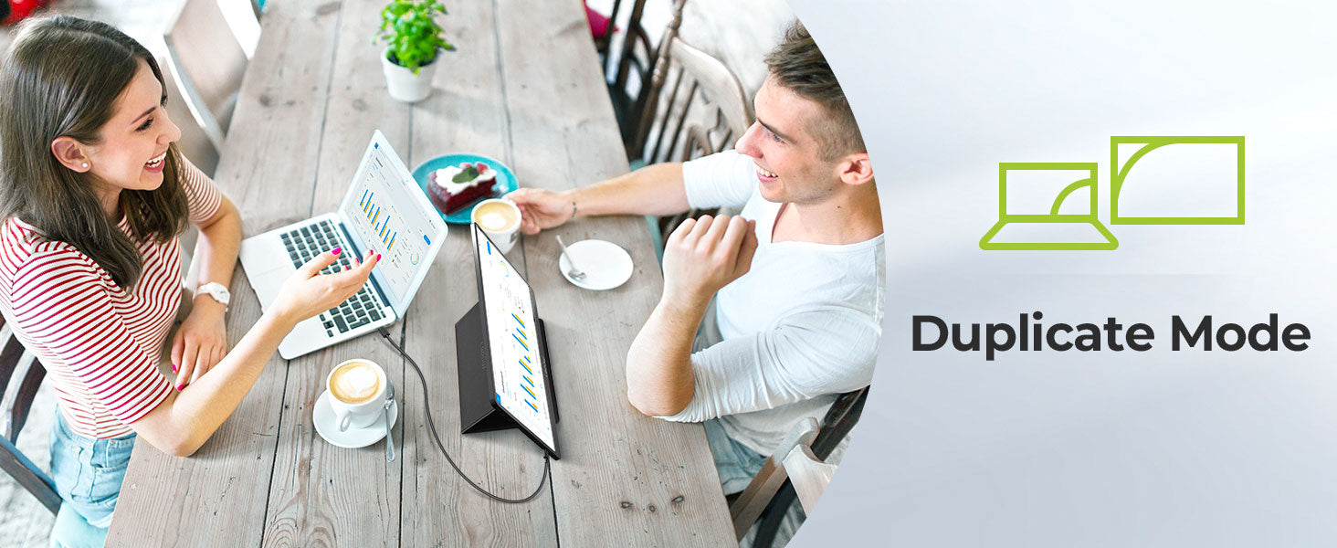 duplicate mode portable monitor